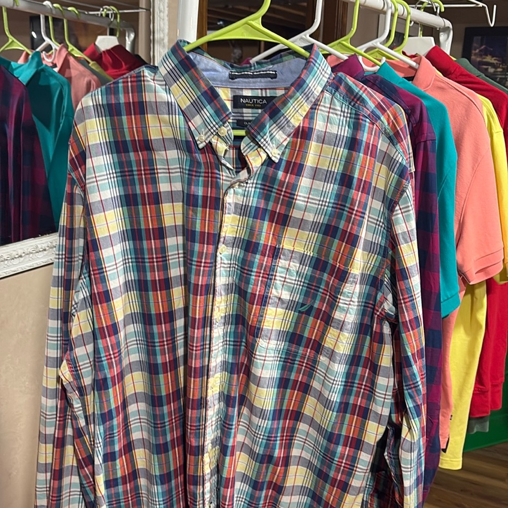 Collared dress shirt Nautica